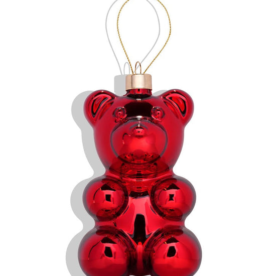CRYSTAL HAZE CRYSTAL HAZE Nostalgia Bear Ornament BLUSHING RED