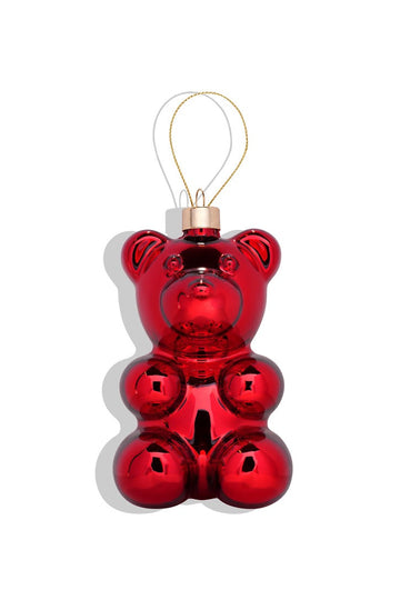 CRYSTAL HAZE CRYSTAL HAZE Nostalgia Bear Ornament BLUSHING RED