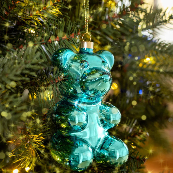 CRYSTAL HAZE CRYSTAL HAZE Nostalgia Bear Ornament CARRIBEAN HOLIDAY