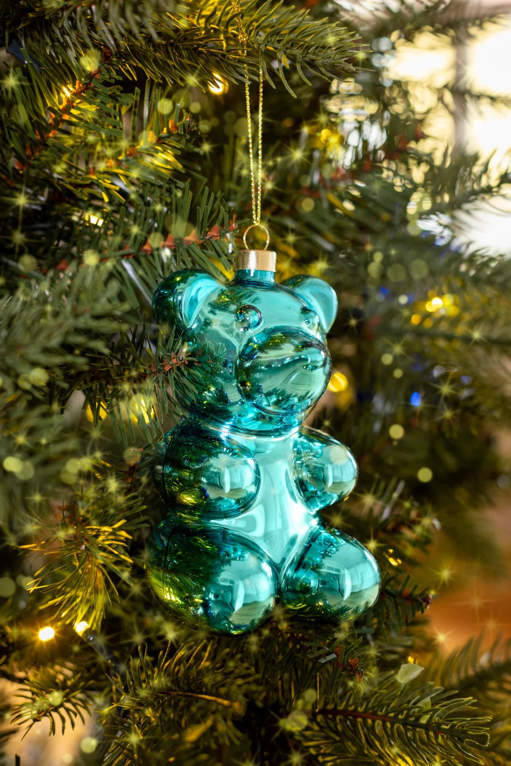 CRYSTAL HAZE CRYSTAL HAZE Nostalgia Bear Ornament CARRIBEAN HOLIDAY