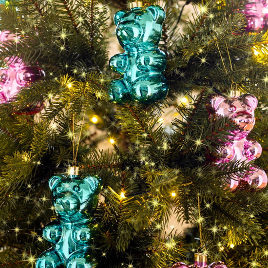 CRYSTAL HAZE CRYSTAL HAZE Nostalgia Bear Ornament CARRIBEAN HOLIDAY