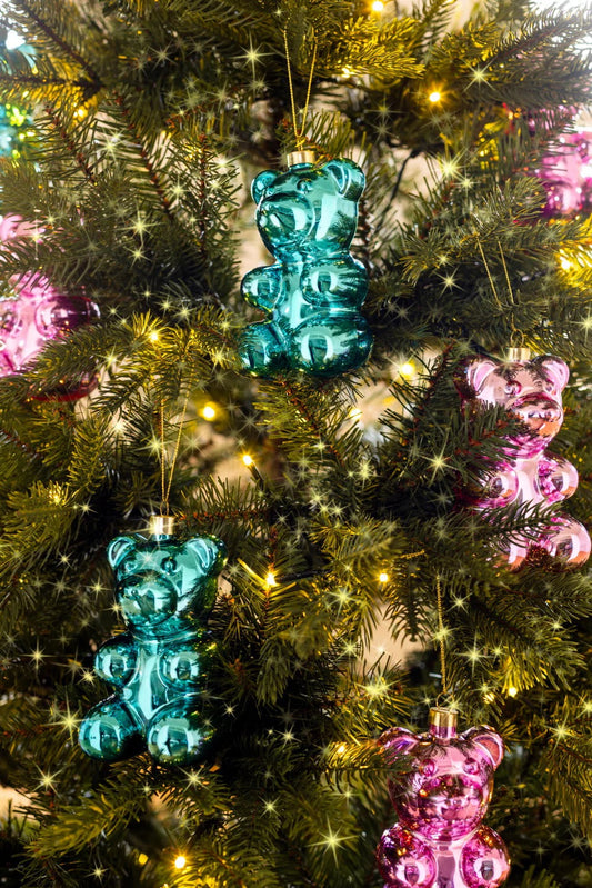 CRYSTAL HAZE CRYSTAL HAZE Nostalgia Bear Ornament CARRIBEAN HOLIDAY