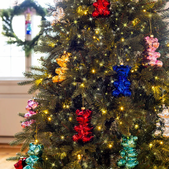 CRYSTAL HAZE CRYSTAL HAZE Nostalgia Bear Ornament MIDNIGHT BLUE