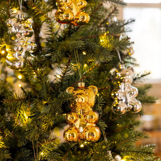 CRYSTAL HAZE CRYSTAL HAZE Nostalgia Bear Ornament SHIMMERING LIGHTS