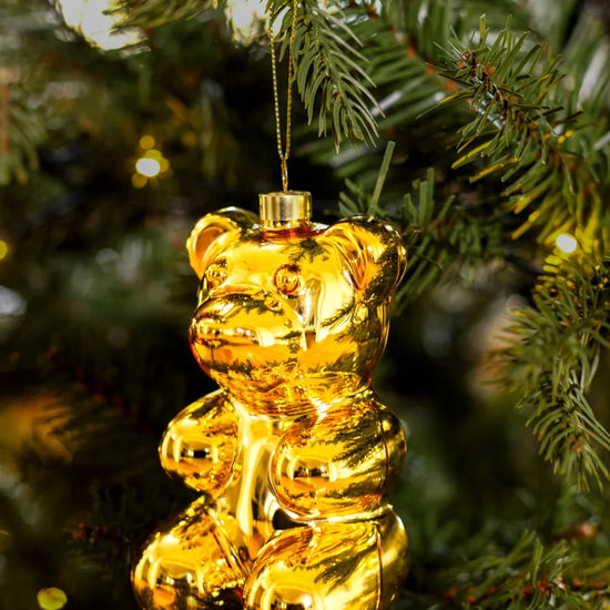 CRYSTAL HAZE CRYSTAL HAZE Nostalgia Bear Ornament SHIMMERING LIGHTS