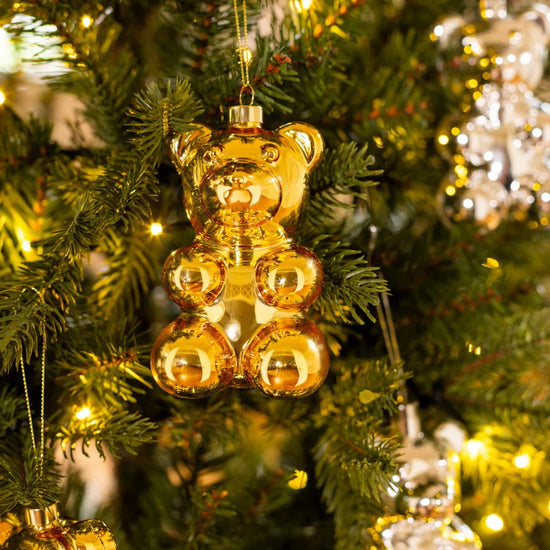 CRYSTAL HAZE CRYSTAL HAZE Nostalgia Bear Ornament SHIMMERING LIGHTS