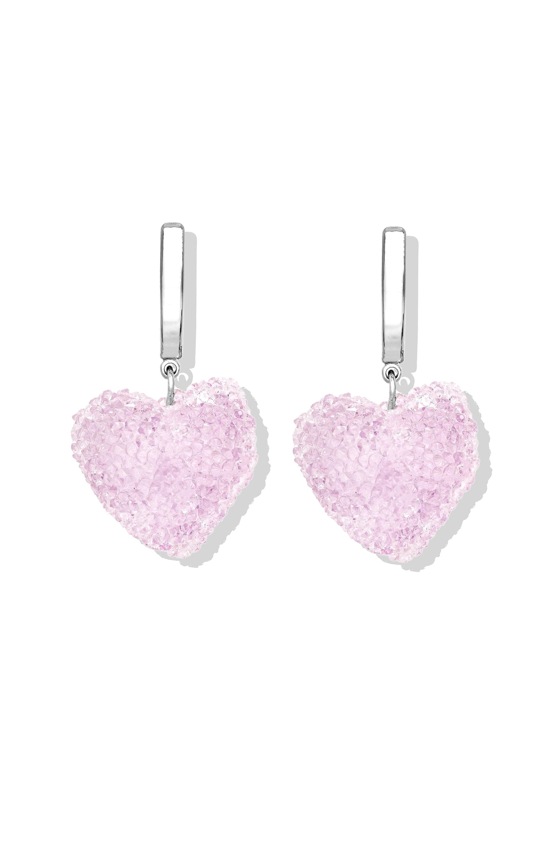 CRYSTAL HAZE CRYSTAL HAZE Jelly Heart Hoops TUTTIFRUTTI