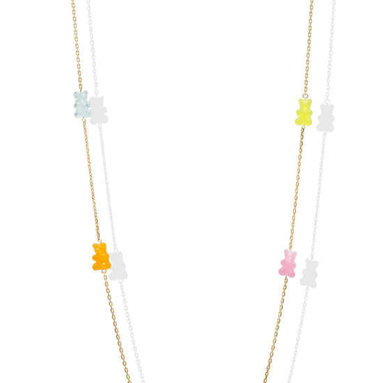 CRYSTAL HAZE CRYSTAL HAZE Nostalgia Bear Layering Necklace