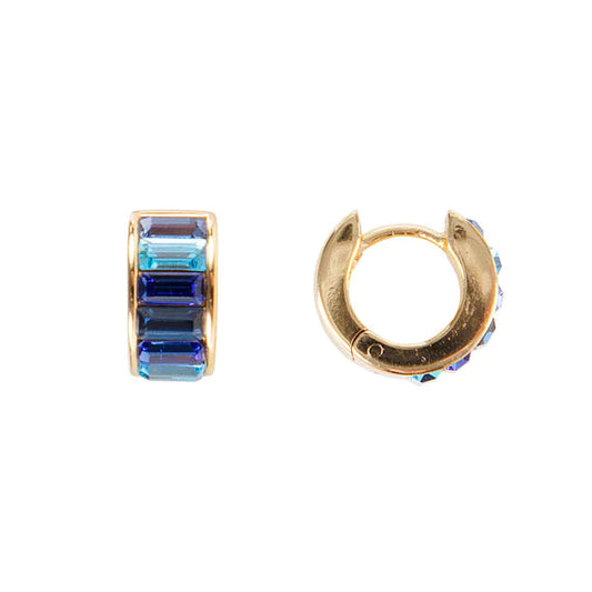FAIRLEY FAIRLEY Blue Ombre Huggie