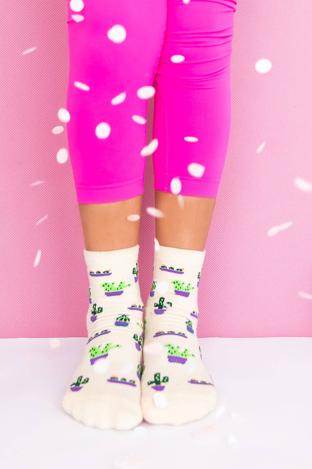 Grippy GRIPPY Cactus Grippy Sock: M/L - Size 8.5 to 10.5 women's AU sizing