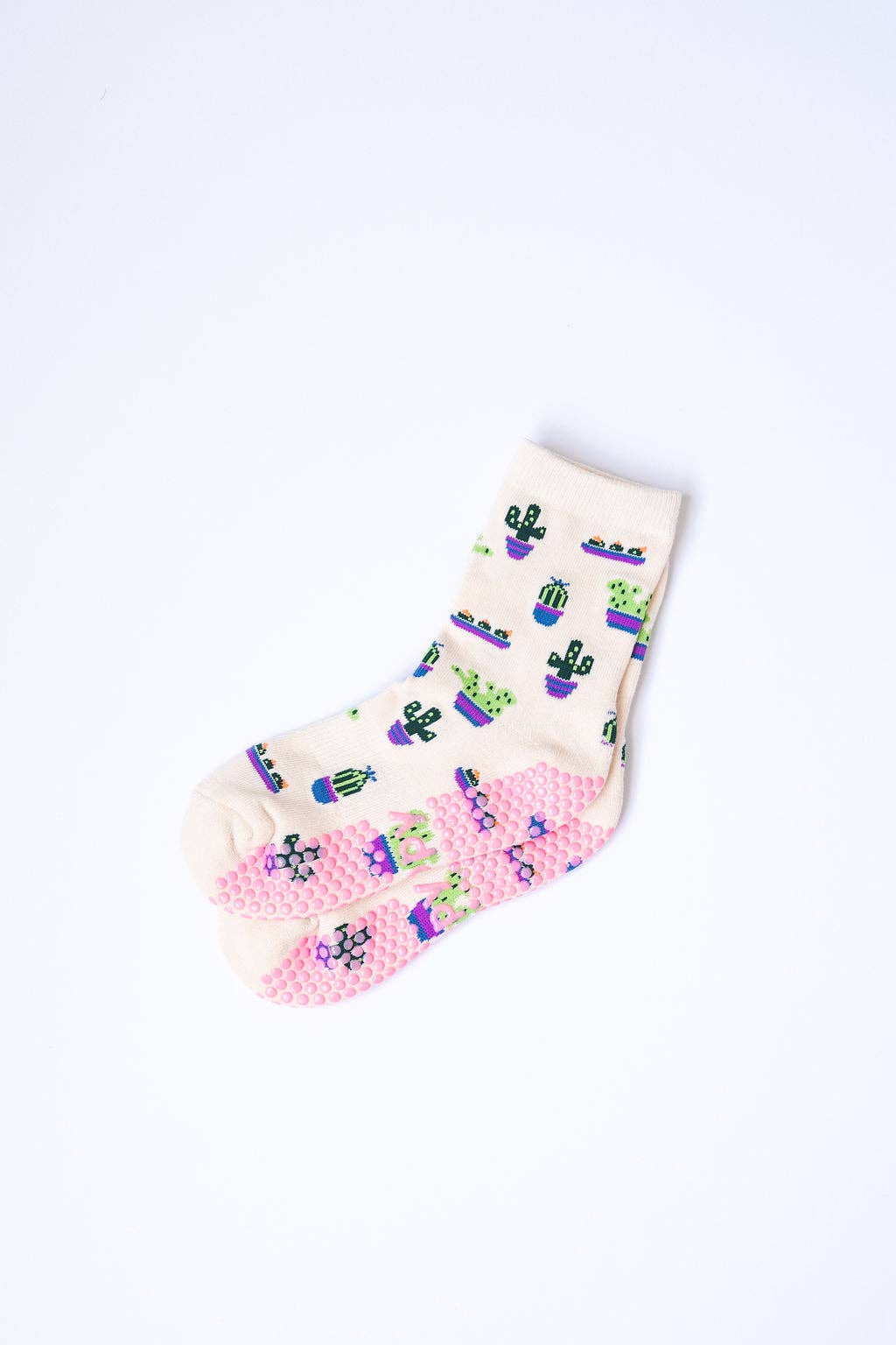 Grippy GRIPPY Cactus Grippy Sock: S/M - Up to size 8 women's AU sizing