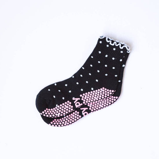 Grippy GRIPPY Dotty Grippy Socks: Pink + Red / S/M - Up to size 8 women's AU