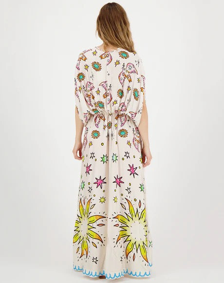 Me369 Me369 Rose Kaftan Dress