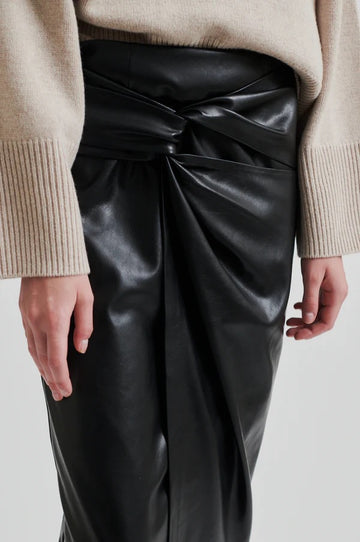 SECOND FEMALE SECOND FEMALE Sema Leather Look Skirt