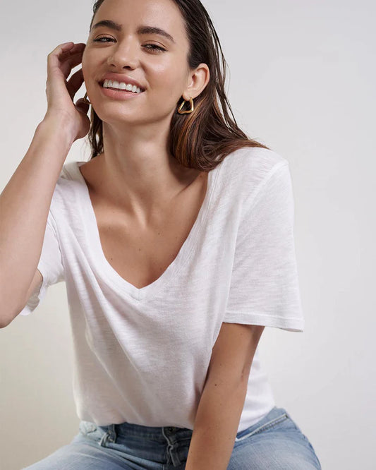 SPLENDID SPLENDID Everly Slub V-Neck Tee