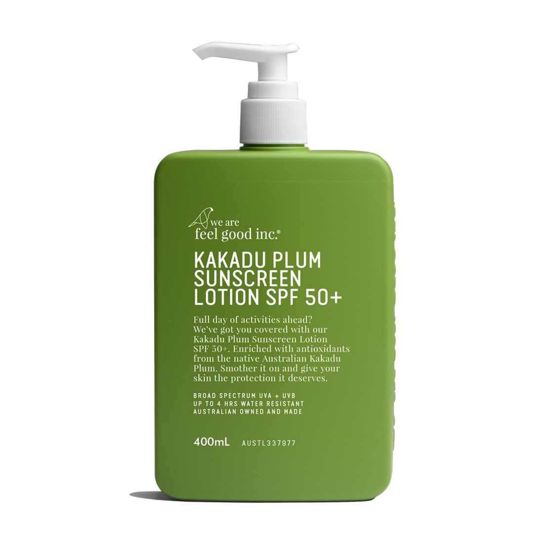 WE ARE FEEL GOOD FEEL GOOD INC. 50+ Kakadu Plum Sunscreen 400ml