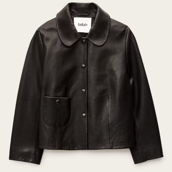 Ba&sh Ba&sh Mylos Leather Jacket 1