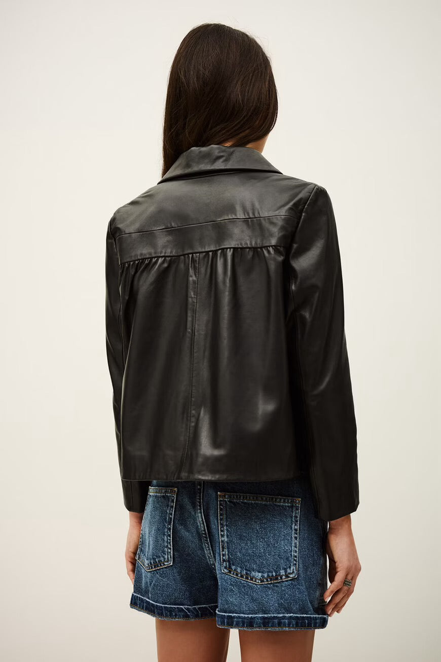 Ba&sh Ba&sh Mylos Leather Jacket 1