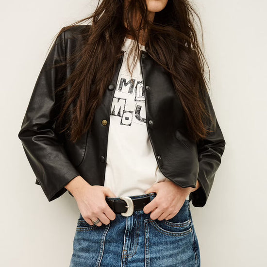 Ba&sh Ba&sh Mylos Leather Jacket 1