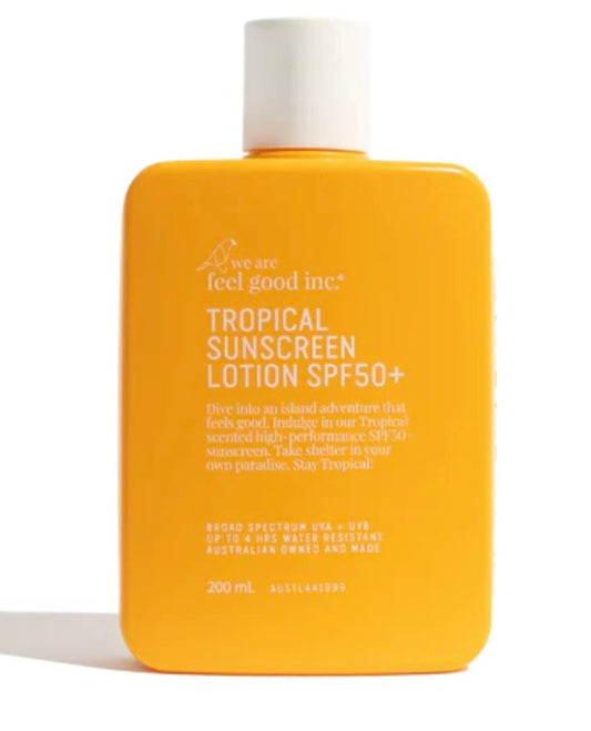 Balance Geelong FEEL GOOD INC. Tropical sunscreen lotion 50+ 200ml