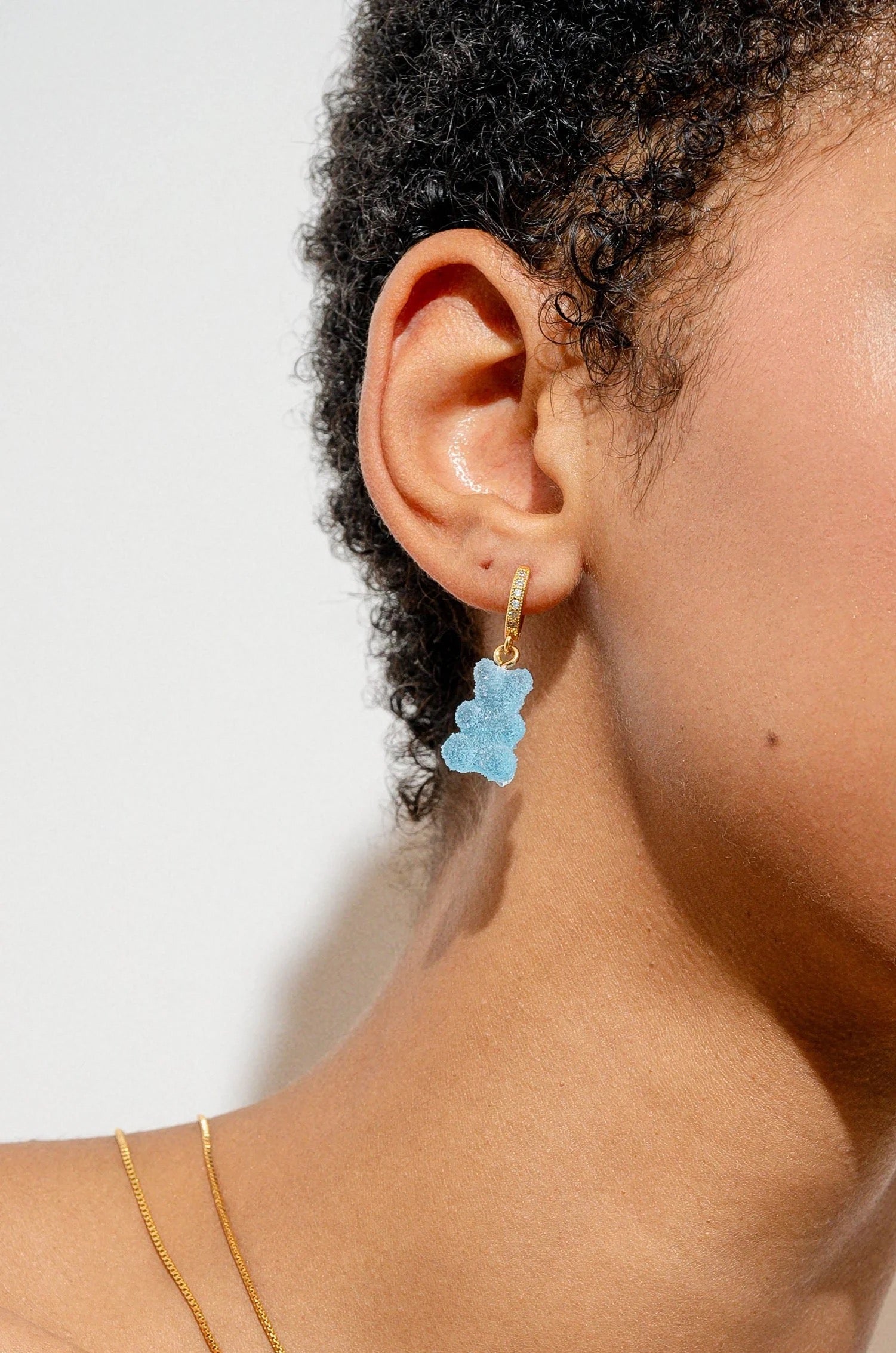 CRYSTAL HAZE CRYSTAL HAZE Nostalgia Bear Hoops BLUEBERRY