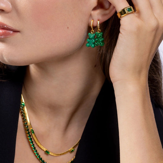 CRYSTAL HAZE CRYSTAL HAZE Nostalgia Bear Hoops GREEN HAZE