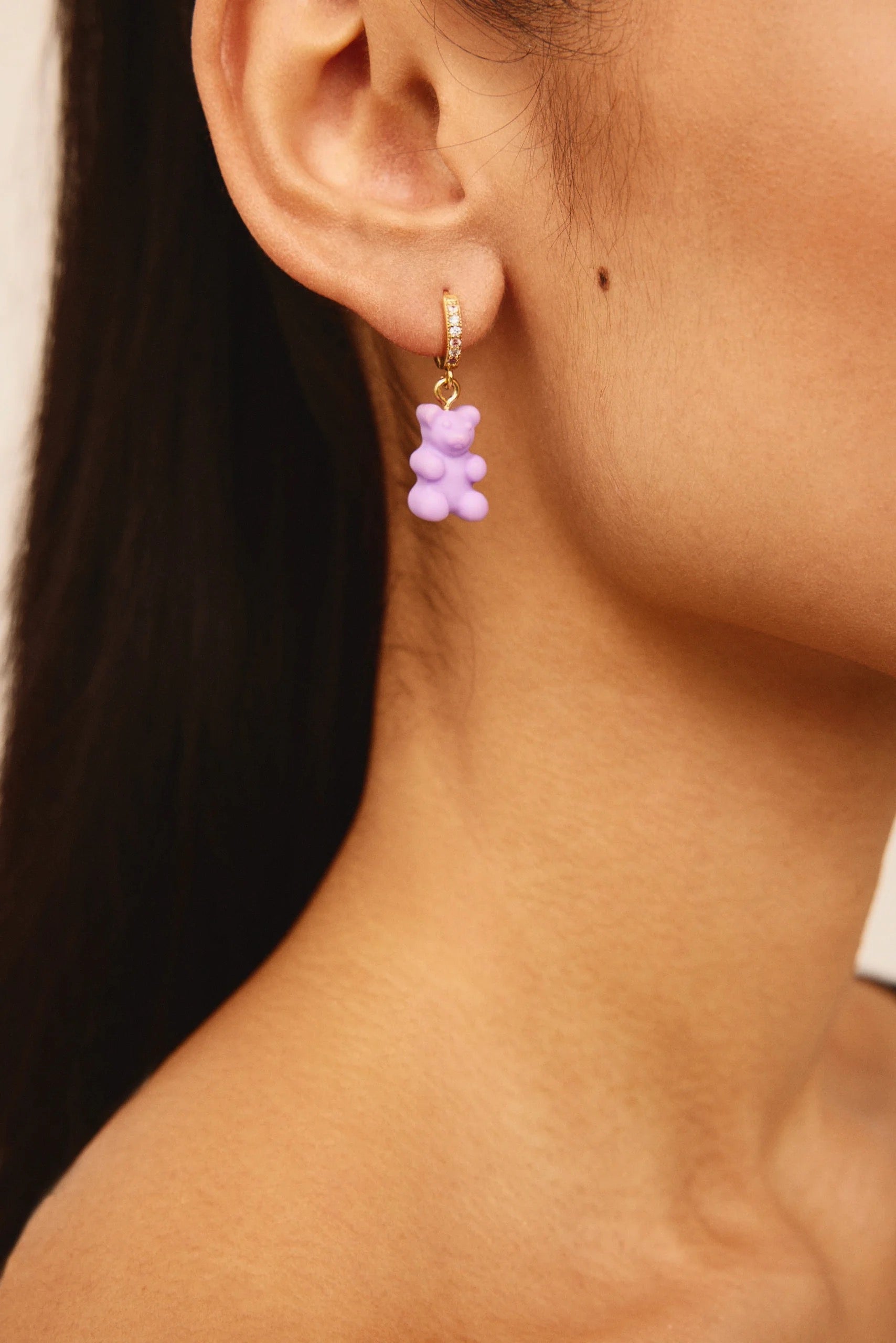 CRYSTAL HAZE CRYSTAL HAZE Nostalgia Bear Hoops JUST PINOT