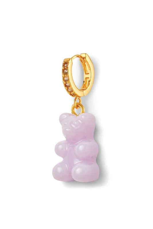 CRYSTAL HAZE CRYSTAL HAZE Nostalgia Bear Hoops LAVENDER