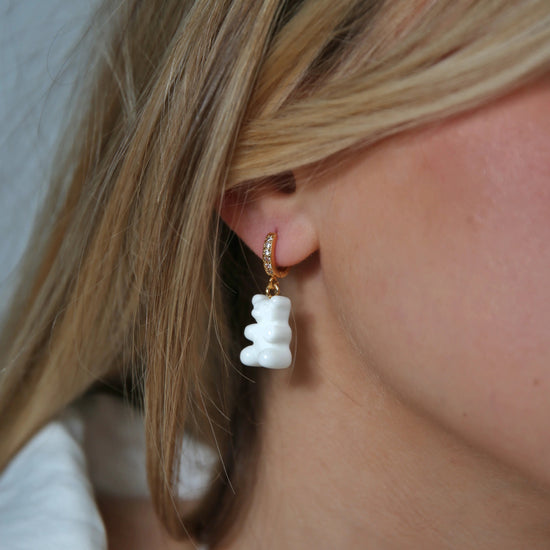 CRYSTAL HAZE CRYSTAL HAZE Nostalgia Bear Hoops POWDER