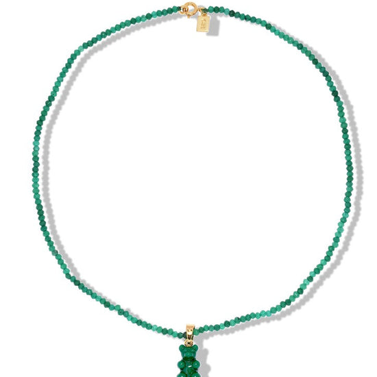 CRYSTAL HAZE CRYSTAL HAZE Beaded Nostalgia Bears EMERALD