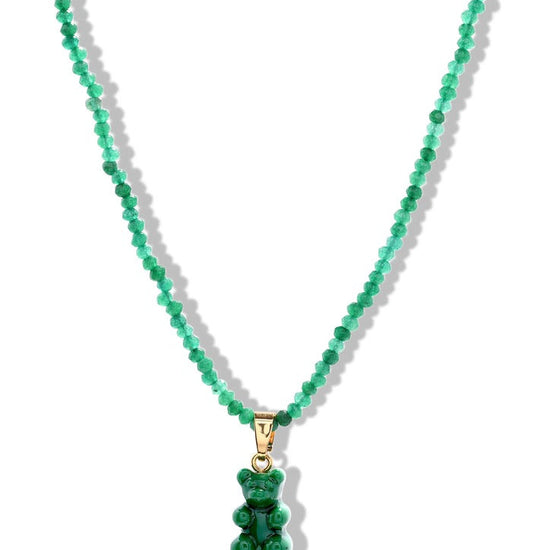 CRYSTAL HAZE CRYSTAL HAZE Beaded Nostalgia Bears EMERALD