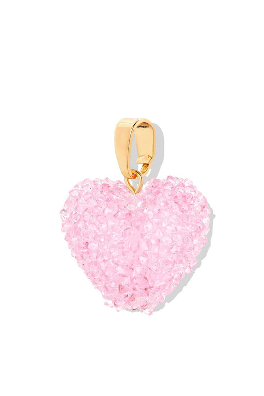 CRYSTAL HAZE CRYSTAL HAZE Jelly Heart Pendent Necklace BABY PINK