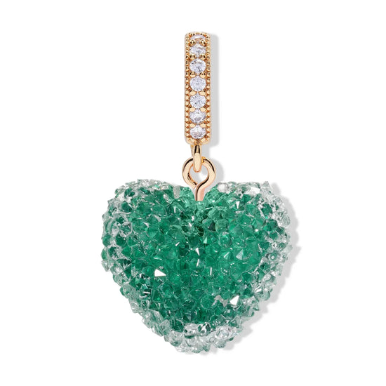 CRYSTAL HAZE CRYSTAL HAZE Jelly Heart Pendent Necklace CACTUS PAVE