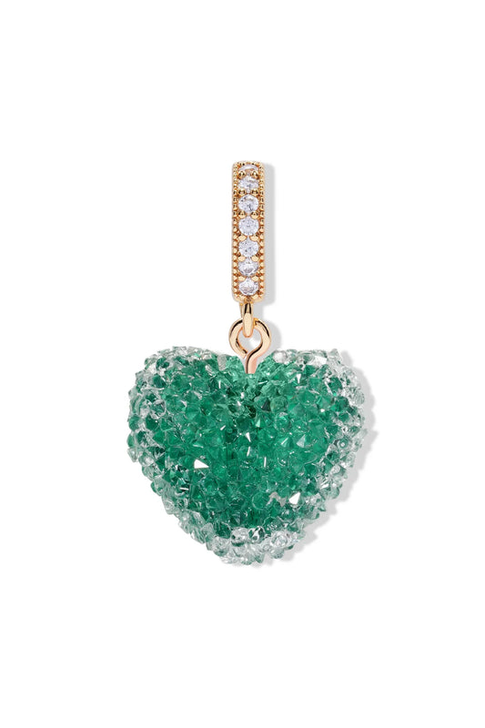 CRYSTAL HAZE CRYSTAL HAZE Jelly Heart Pendent Necklace CACTUS PAVE