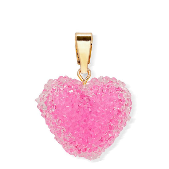 CRYSTAL HAZE CRYSTAL HAZE Jelly Heart Pendent Necklace RASPBERRY