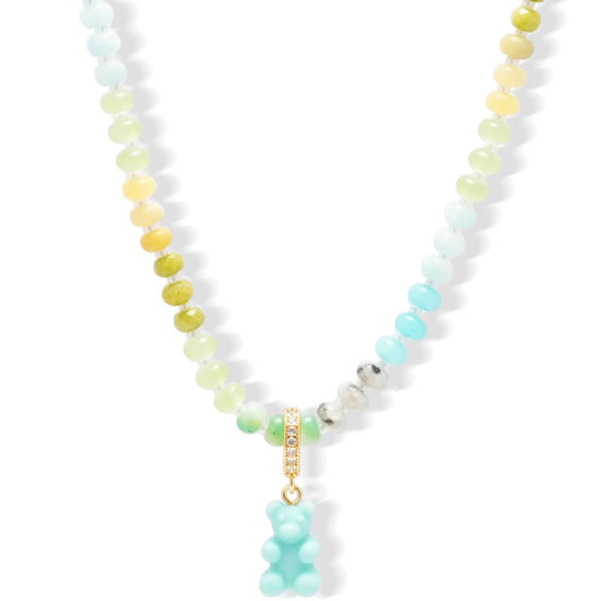 CRYSTAL HAZE CRYSTAL HAZE Tropical Bear Necklace BLUE