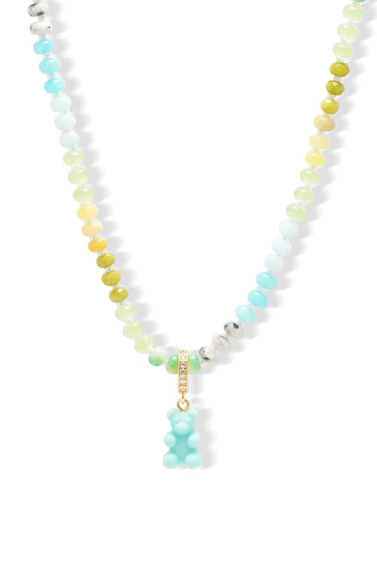 CRYSTAL HAZE CRYSTAL HAZE Tropical Bear Necklace BLUE