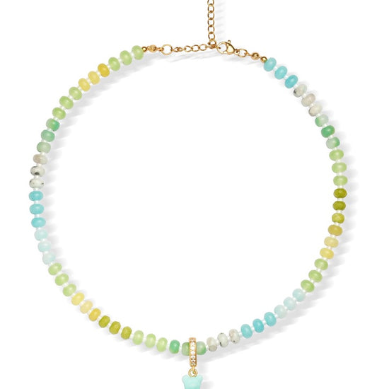 CRYSTAL HAZE CRYSTAL HAZE Tropical Bear Necklace BLUE