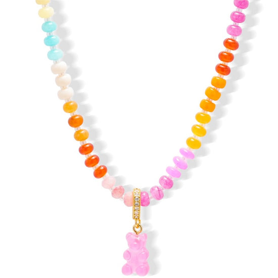 CRYSTAL HAZE CRYSTAL HAZE Tropical Bear Necklace PINK