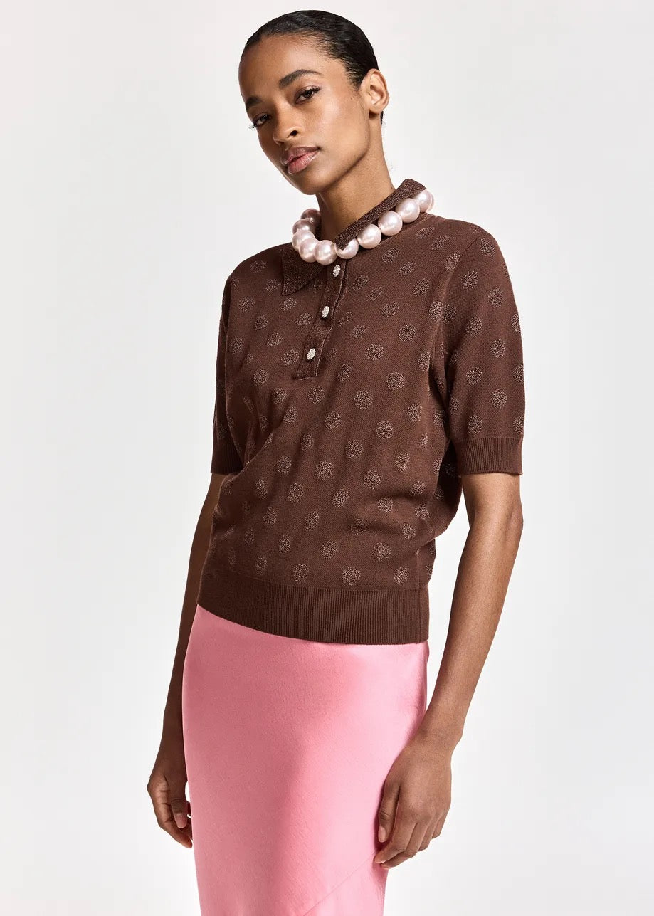 ESSENTIEL ANTWERP ESSENTIEL ANTWERP Krab Polka Dot Polo