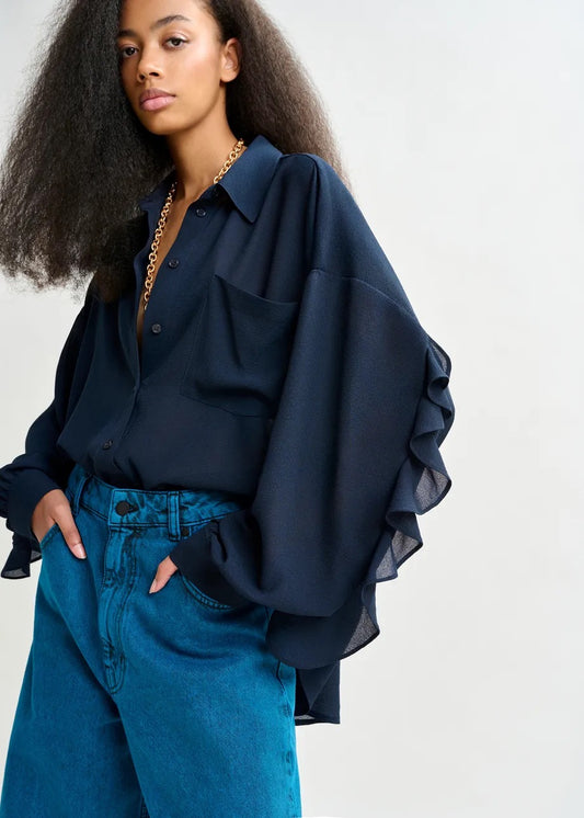 ESSENTIEL ANTWERP ESSENTIEL ANTWERP Ifire Ruffle Shirt