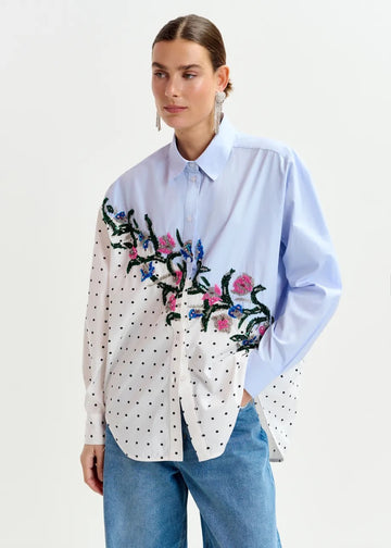ESSENTIEL ANTWERP ESSENTIEL ANTWERP Independence Polka Dot Shirt
