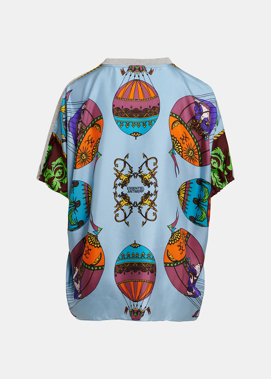 ESSENTIEL ANTWERP ESSENTIEL ANTWERP Kos Silk Scarf TShirt 1