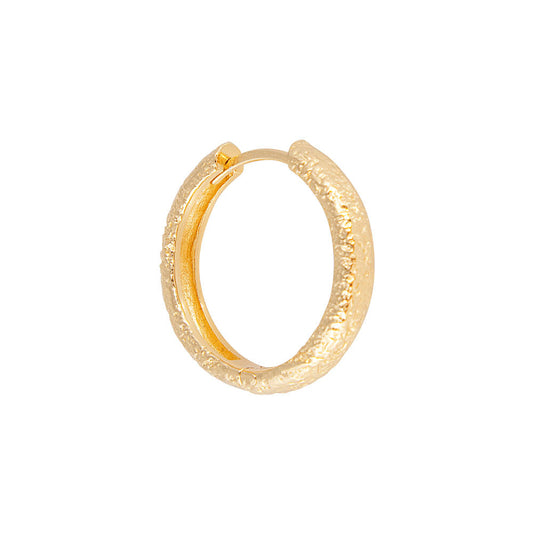 FAIRLEY FAIRLEY Antique Gold Maxi Hoop