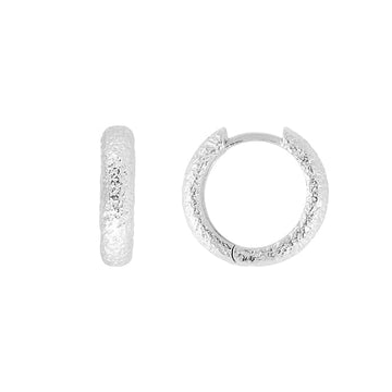 FAIRLEY FAIRLEY Antique Silver Midi Hoop
