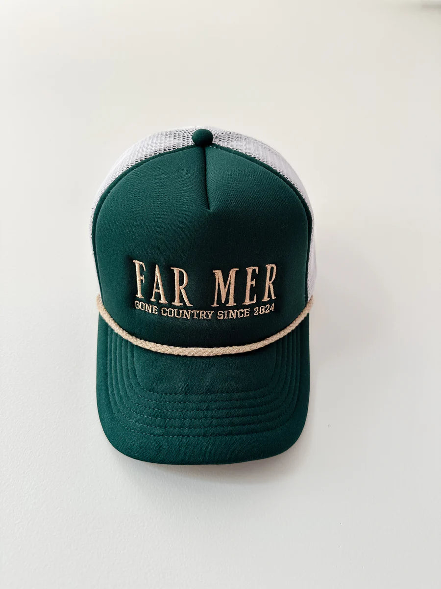 FAR MER FAR MER Rope Trucker Cap