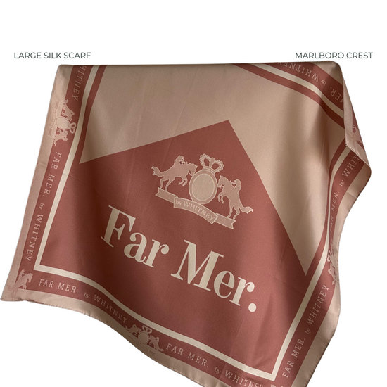 FAR MER FAR MER Silk Banadana Marlboro Crest