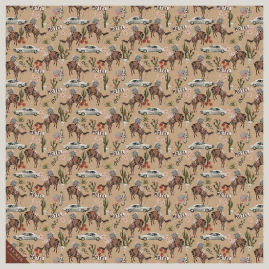FAR MER FarMer By Whitney No Man's Land Silk Scarf