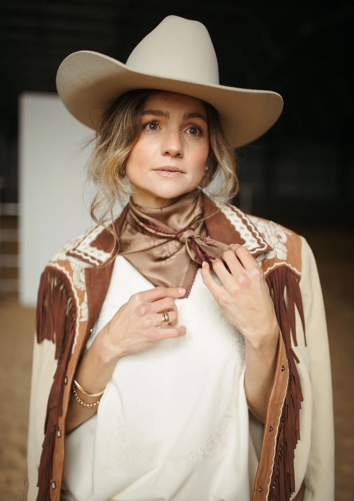 FAR MER FarMer By Whitney Silk Bandana Scarf