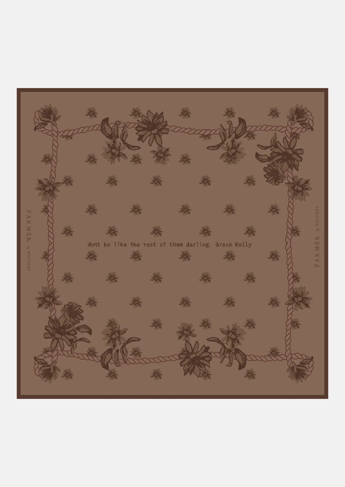 FAR MER FarMer By Whitney Silk Bandana Scarf
